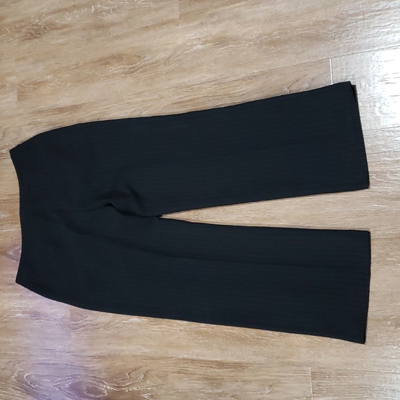 (10) Le Suit Essentials Pinstriped Straight Leg Lined Trousers Suiting Formal - Picture 8 of 9